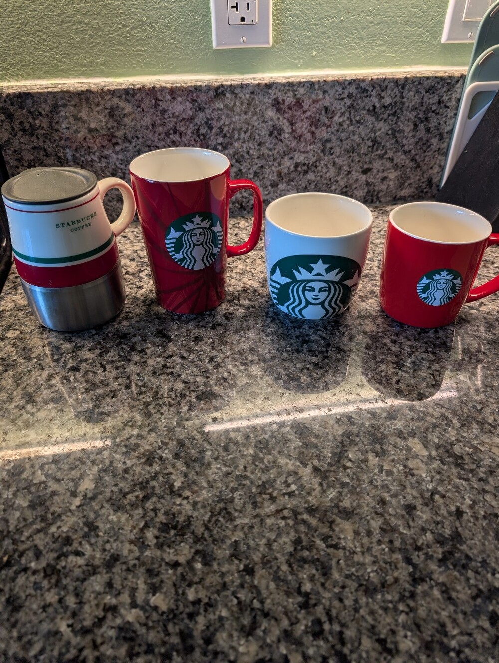 Starbucks 4 Mug Collection